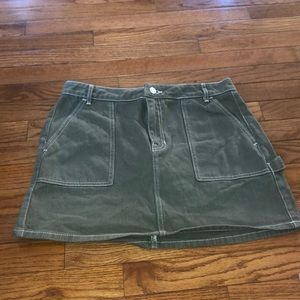 jean skirt